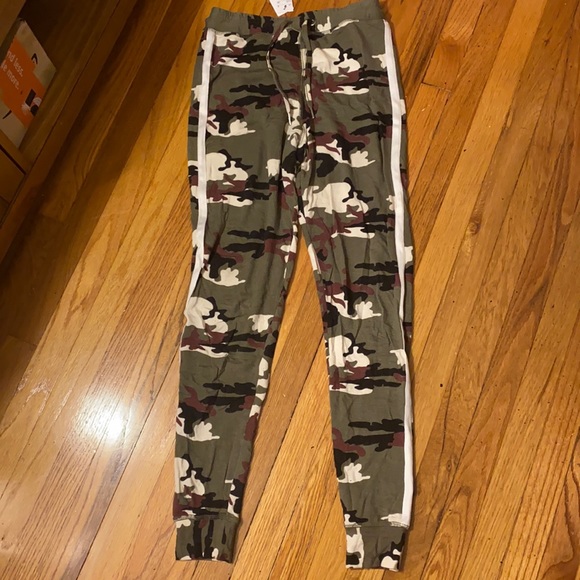 Topshop Striped Leggings - Picture 1 of 3